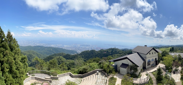 バイク　六甲山　絶景　カフェ