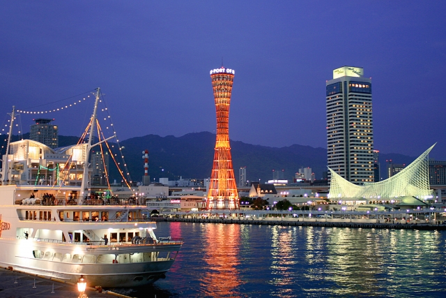 バイク　ツーリング　神戸港　絶景　カフェ　レストラン